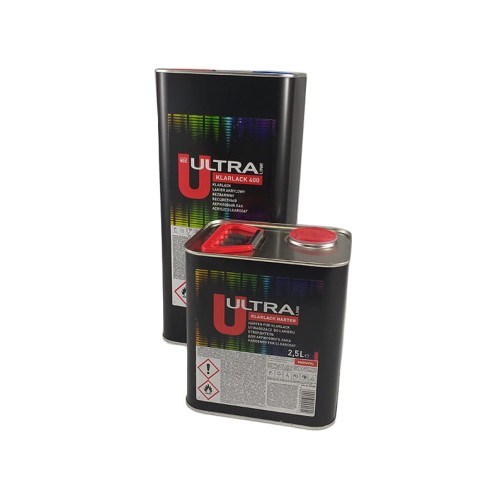 Klarlack-ULTRA-400-lakier-bezbarwny-7,5L 5L kpl 2,5L utwardzacz