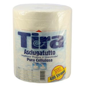 Ręcznik bezpyłowy TIRA - 400 listków - 88m