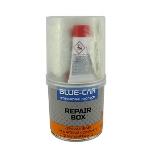 Zestaw naprawczy z matą szklaną - BLUE CAR - 250g