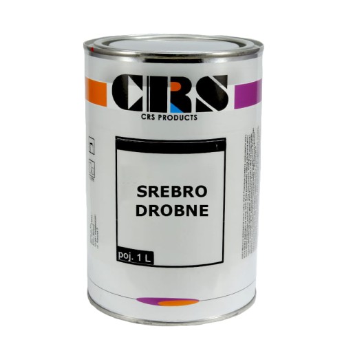 CRS Lakier Specjalny bazowy metalik  SREBRO DROBNE 1L baza srebrna