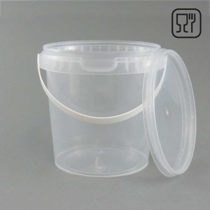 Pojemnik PP okrągły  transparentny 770ml