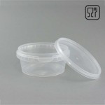 Pojemnik PP okrągły - transparentny 180ml