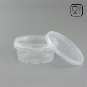 Pojemnik PP okrągły - transparentny 180ml