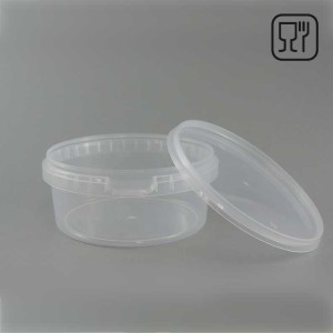 Pojemnik PP okrągły - transparentny 500ml