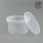 Pojemnik PP okrągły - transparentny 480ml