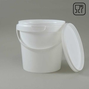 Pojemnik PP okrągły biały 1180ml