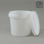 Pojemnik PP okrągły - biały 155ml