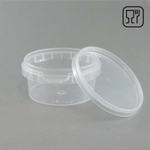 Pojemnik plastikowy - transparentny 80ml