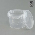 Pojemnik PP okrągły - transparentny 120ml