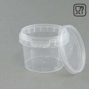 Pojemnik PP okrągły - transparentny 120ml