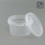 Pojemnik PP okrągły - transparentny 210ml