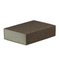 INDASA kostka ścierna czterostronna klocek ścierny Abrasive Block 4 sided papier ścierny na gąbce do szlifowania brązowa