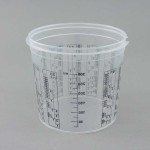 Kubek lakierniczy z podziałką  Q-refinish 385ml