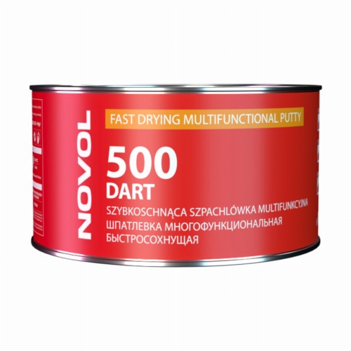 NOVOL 500 DART 1L Multifunkcyjna szpachlówka szpachla szybkoschnąca