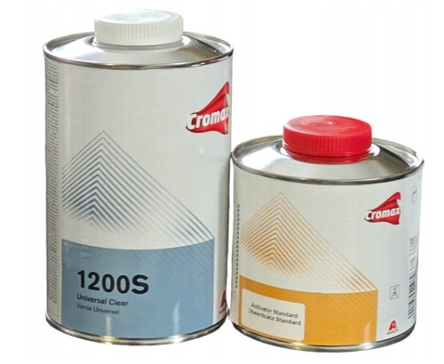 cromax 1200s kpl lakier bezbarwny 1L + utwardzacz 0,5L axalta 256S