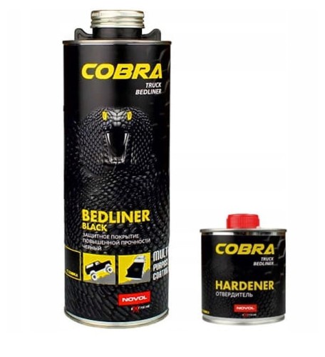 novol cobra bedliner novol 600 ml powłoka ochronna poliuretanowa