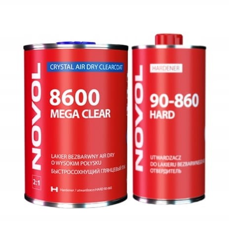 8600 MEGA CLEAR NOVOL lakier bezbarwny Air Dry o wysokim połysku kpl.jpg