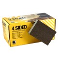 INDASA klocek ścierny czterostronny Abrasive Block 4 sided do szlifowania kostka ścierna brązowa