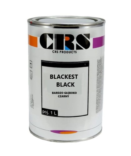 blackest black bardzo głęboko czarny 1:1 1L crs