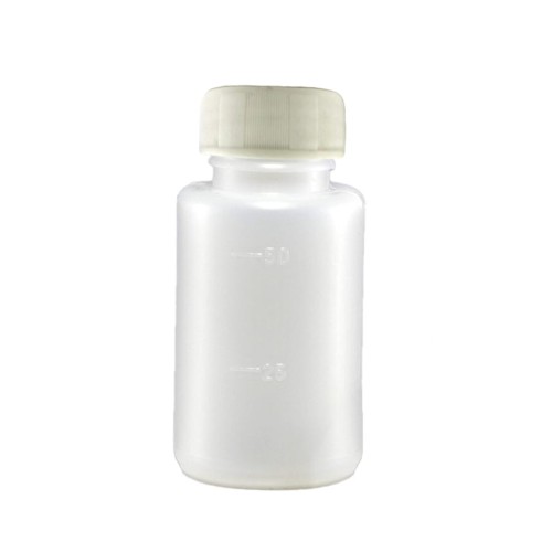Butelka plastikowa HDPE 50 ml na zaprawki z nakrętką 28mm