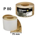 Papier ścierny na sucho INDASA WHITE LINE 75mm P80 rolka.jpg