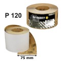 Papier ścierny na sucho INDASA WHITE LINE 75mm P120 rolka.jpg