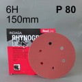 INDASA RED Krążek dysk rzep 6H 150mm P80 006009.jpg