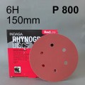 INDASA RED Krążek dysk rzep 6H 150mm P800 006474.jpg