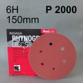 INDASA RED Krążek dysk rzep 6H 150mm P2000 214954.jpg