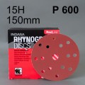 INDASA RED Krążek dysk rzep 6H 150mm P600 386682.jpg