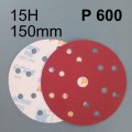 INDASA RED Krążek ścierny rzep 15H 150mm P600.jpg