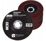 Tarcza listkowa lamelkowa - ITALKO - 125mm