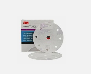 Krążek ścierny na folii 3M Hookit 260L 150mm P800