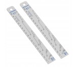 Listwa lakiernicza z podziałką 2:1 / 3:1 - ITALKO - 22cm