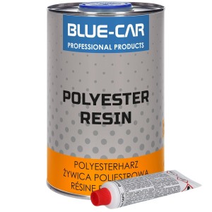 Żywica poliestrowa - BLUE CAR - kpl 1kg