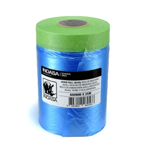 Folia maskująca z taśmą lakierniczą Cover Roll INDASA 600mm