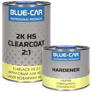 Lakier bezbarwny HS - BLUE CAR - kpl 1L