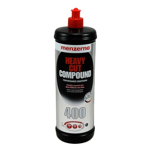 MENZERNA  400 Heavy Cut Compound 1kg pasta polerska mleczko jednoetapowy proces polerski