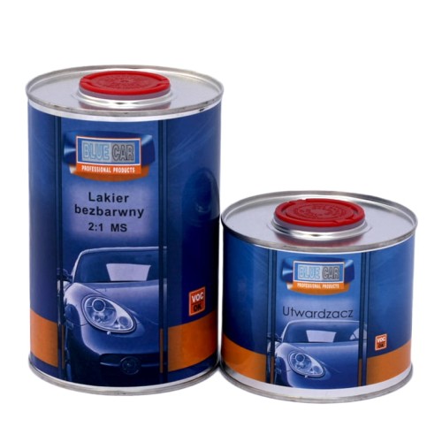 BLUE CAR MS Clearcoat and hardener set 1+0,5L