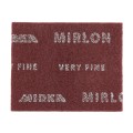Włóknina Mirlon Very Fine P360 bordowa MIRKA arkusz 150x200mm