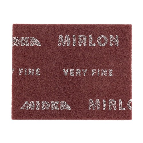 Włóknina Mirlon Very Fine P360 bordowa MIRKA arkusz 150x200mm