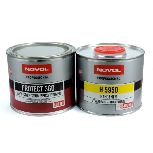 NOVOL PROTECT 360 Podkład epoksydowy antykorozyjny 400ml kpl 1:1 epoxy