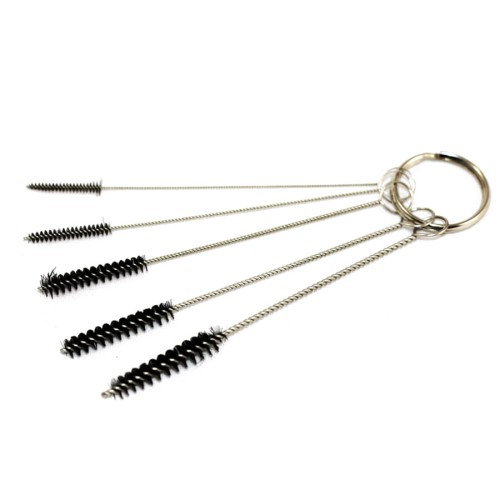zestaw-do-czyszczenia-pistoletu-komplet-5-wyciorów-wyciory patyczki szczoteczki 7mm 6mm 4mm 3mm 2mm