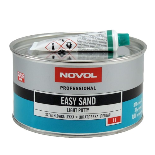 NOVOL Szpachlówka lekka Easy Sand Light Putty 1L multifunkcyjna szpachla