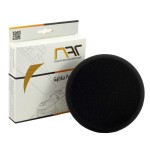 Gąbka polerska na rzep 150mm - NAT - czarna miękka