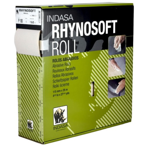 indasa rhynosoft roll abrasive gąbka ścierna papier  ścierny na gąbce