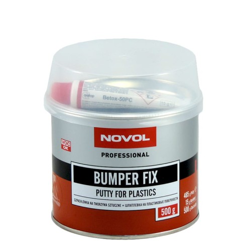NOVOL Szpachla do tworzyw sztucznych Bumper Fix szpachlówka na plastik 500g