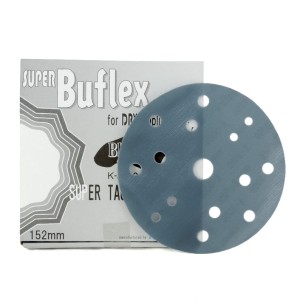 Krążek ścierny lateksowy  Super Tack Disc - Buflex Black - KOVAX - 150mm 15H P3000